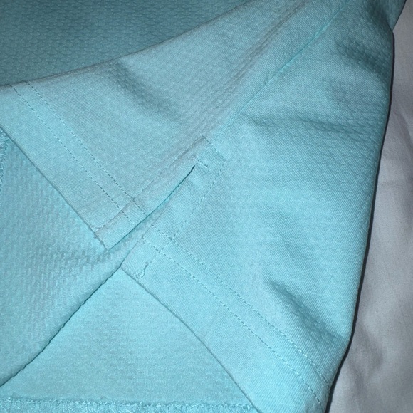 Pebble Beach Dry-Luxe Women's Aqua Sleeveless Top for Golf or Pickleball - Picture 8 of 11